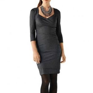 WHBM Charcoal Instantly Slimming Dress 👗